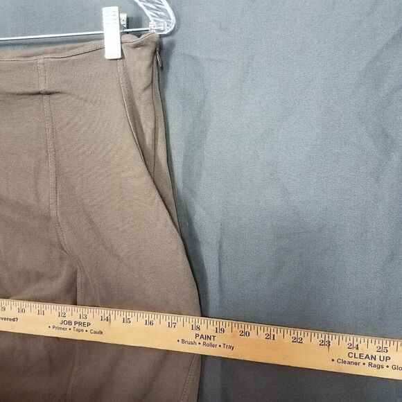 Express Size 10 Skirt Side Zip Stretch Career Casual Knee Length Straight Pencil - Picture 4 of 12